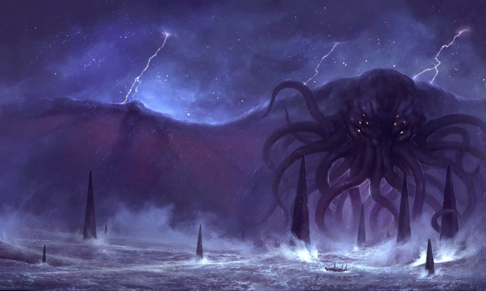 The Great Old Ones of Call of Cthulhu.