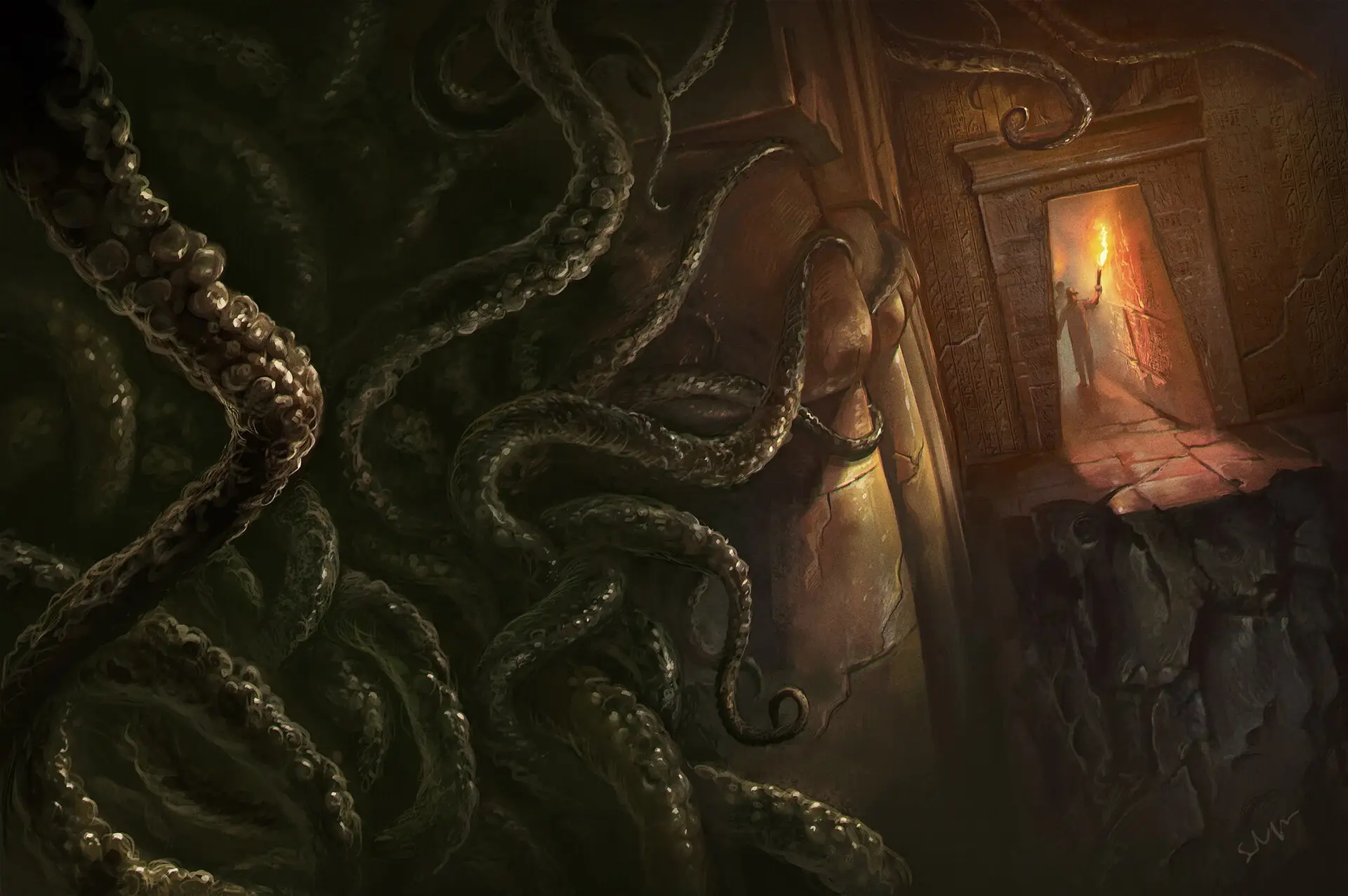 The lore of Call of Cthulhu.