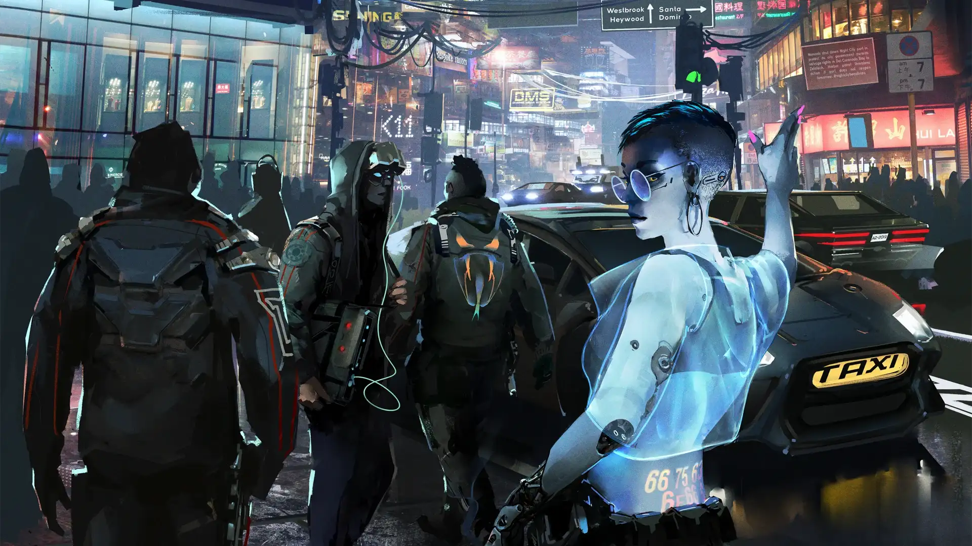 The cyberware of Cyberpunk.