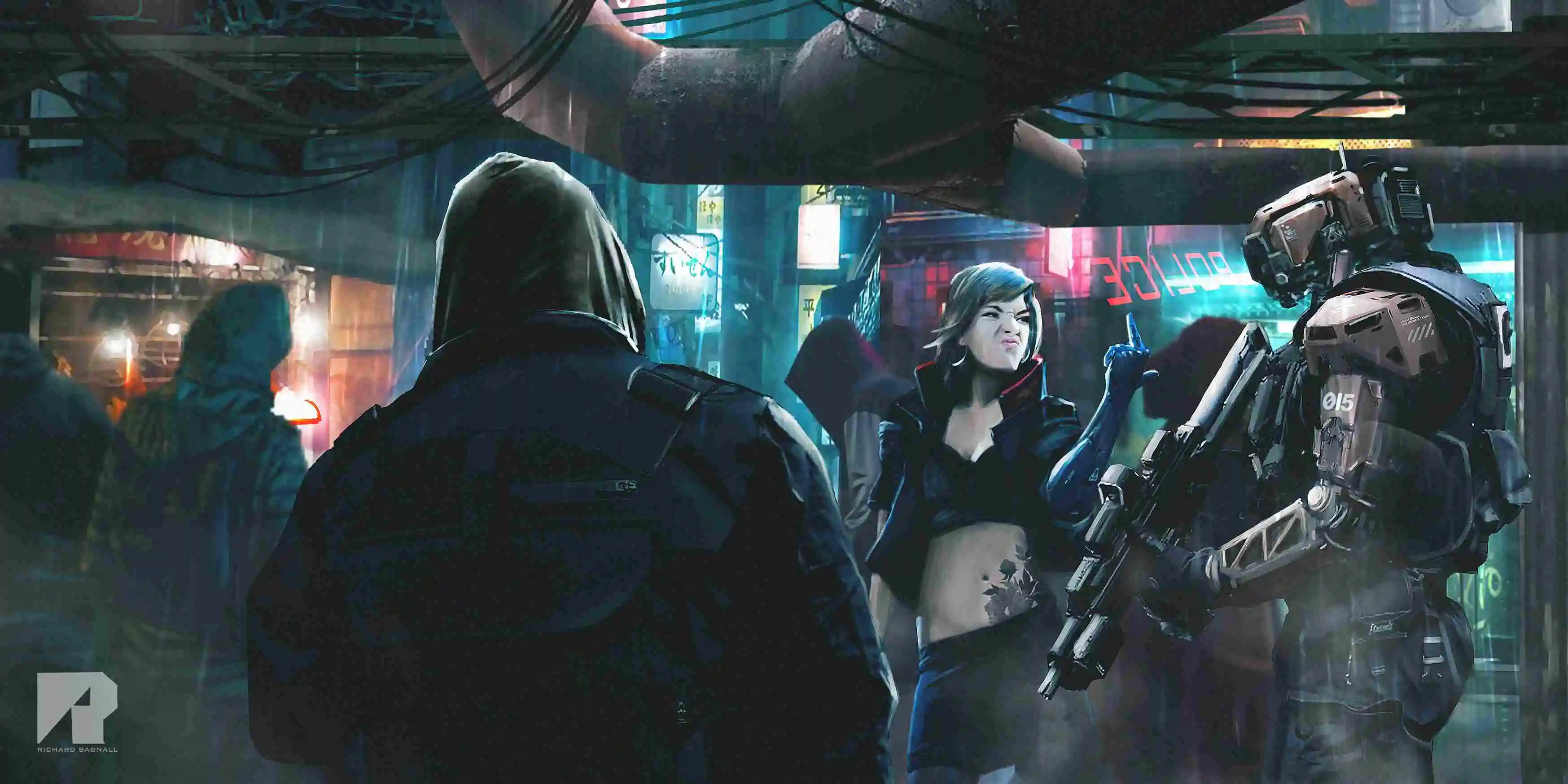 The cyberware of Cyberpunk.