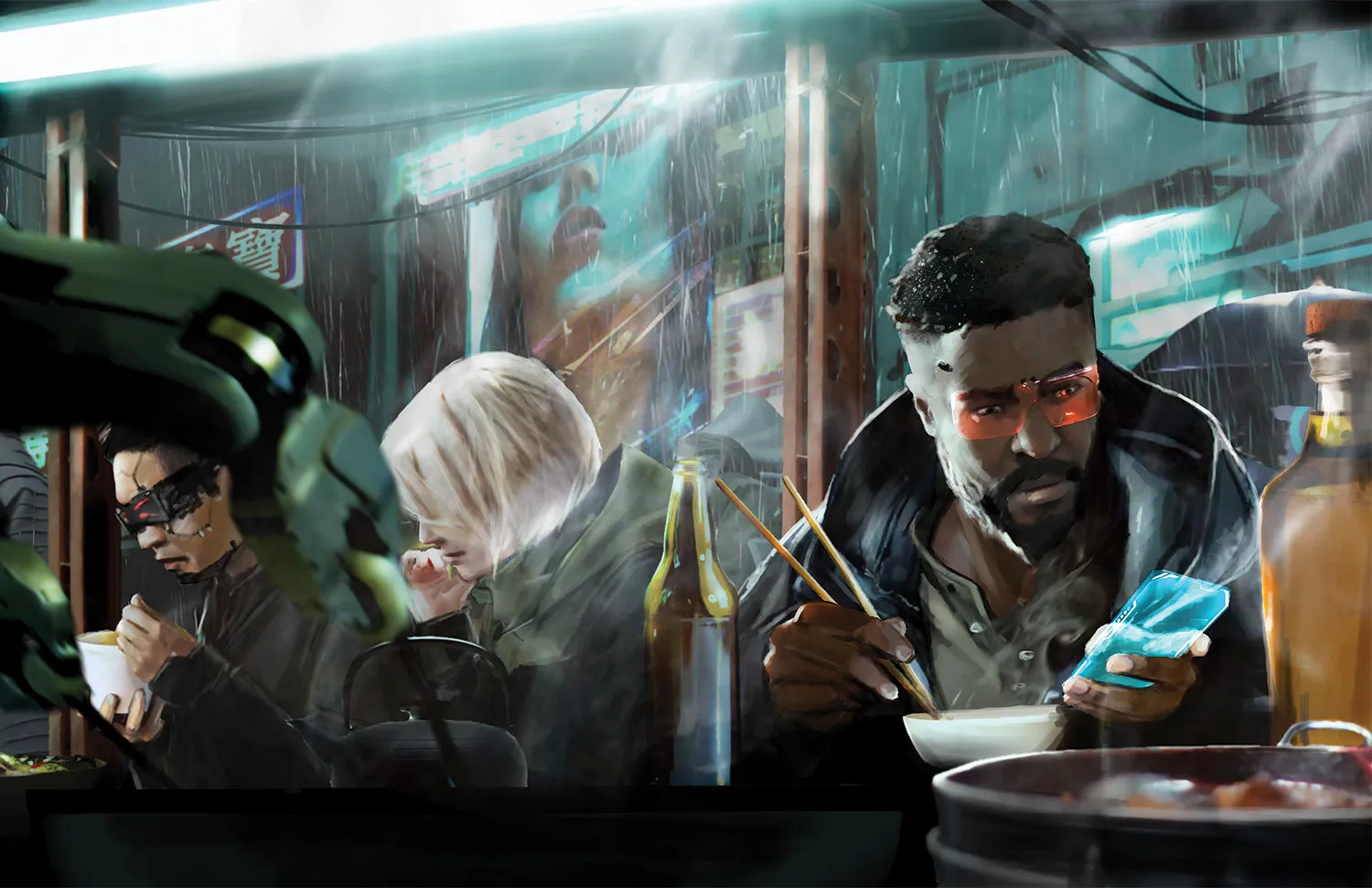 The lore of Cyberpunk.
