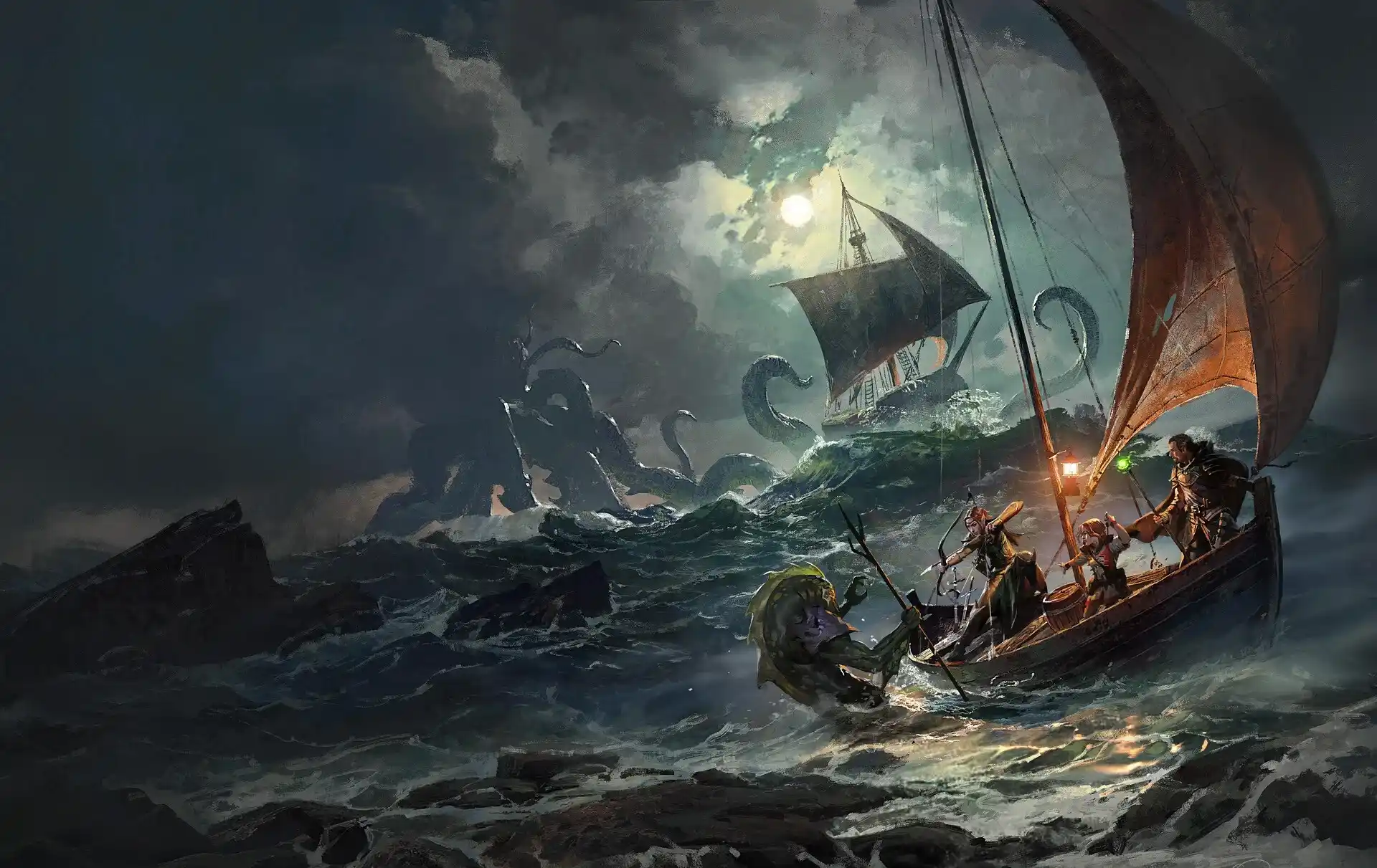The lore of Dungeons & Dragons.