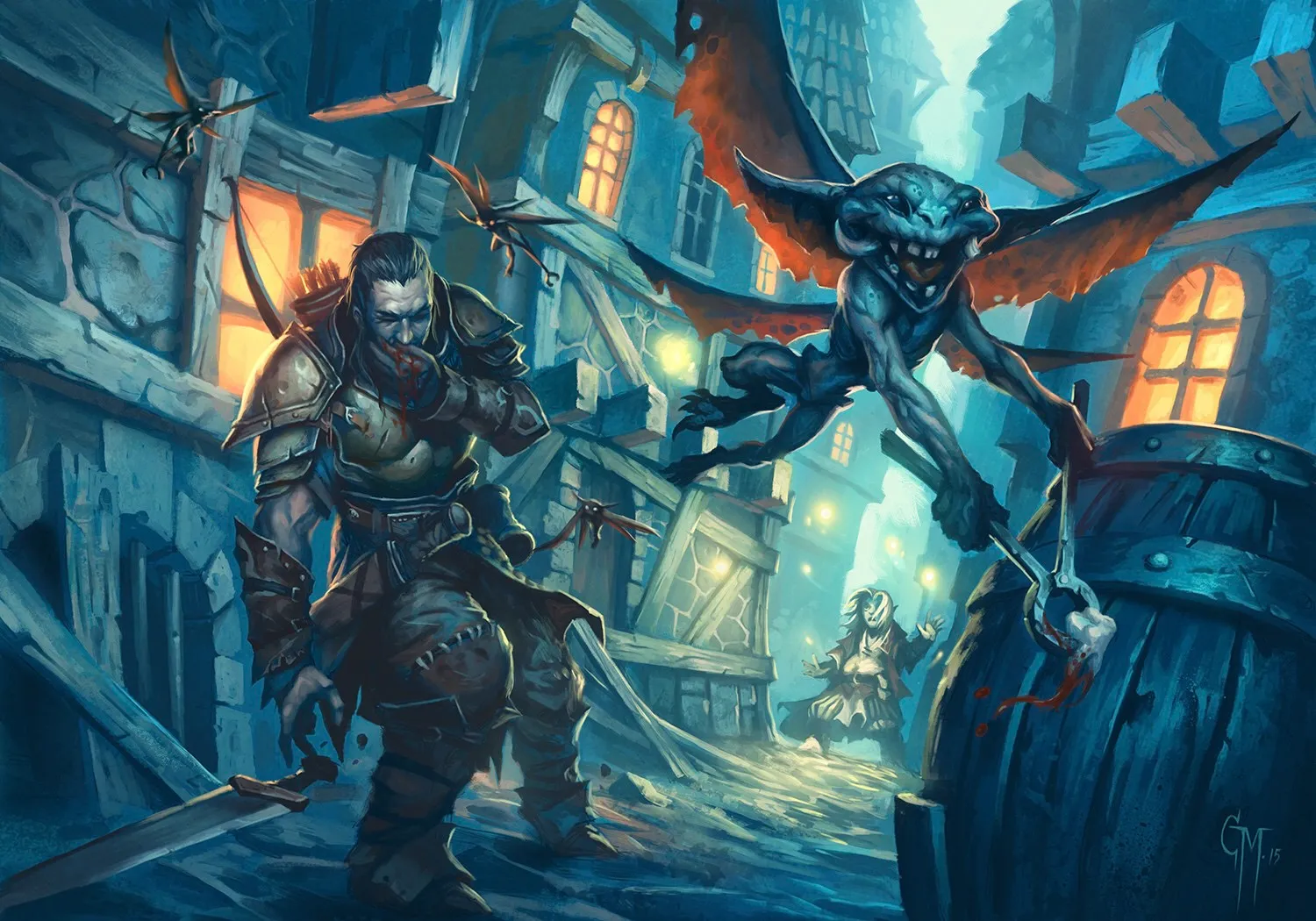 The basic rules of Pathfinder.