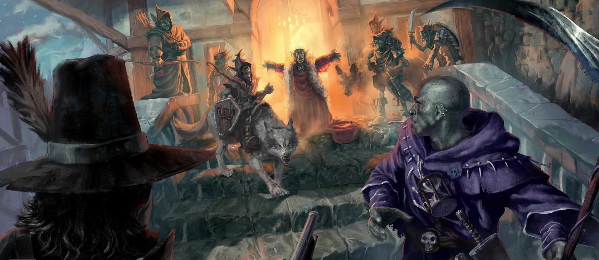 The careers of Warhammer Fantasy Roleplay.