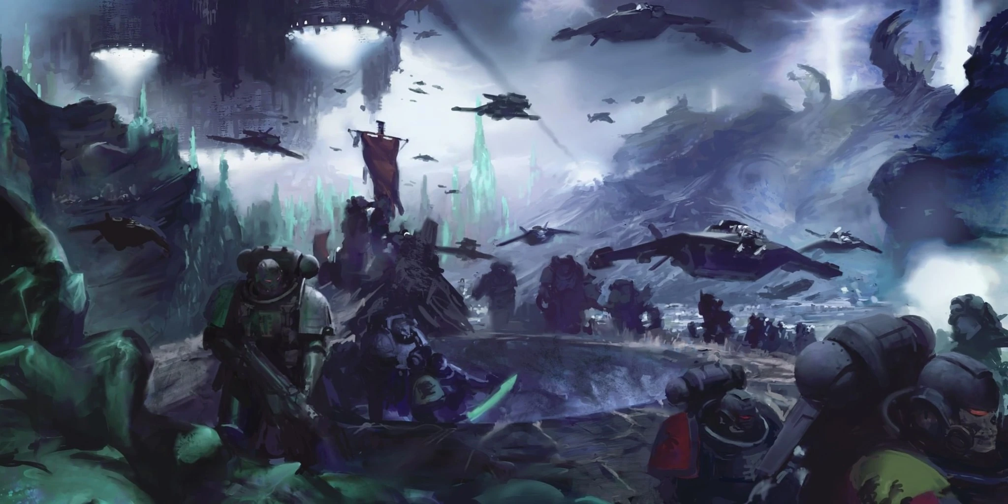 The archetypes of Warhammer 40K.